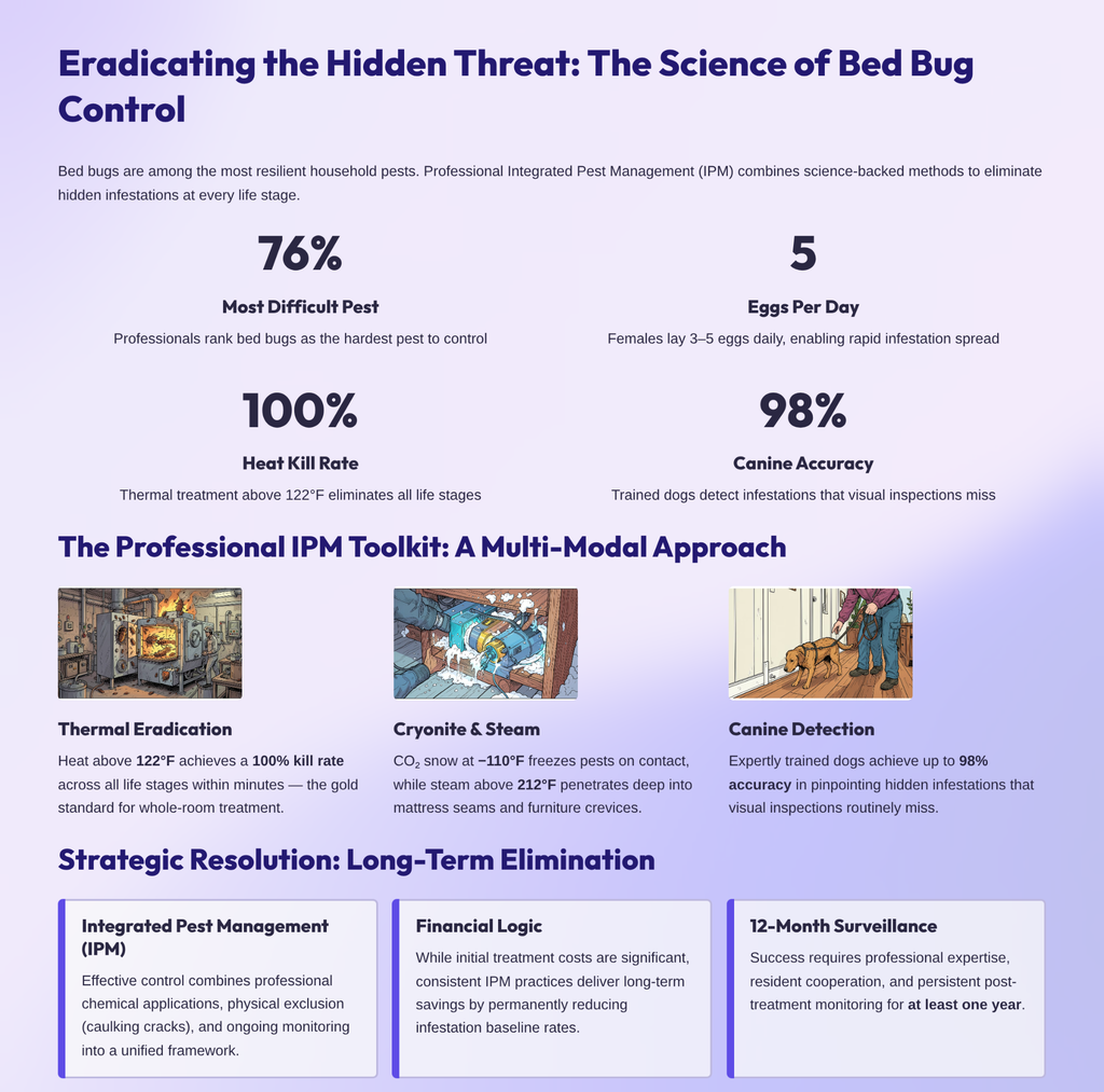 Eradicating the Hidden Threat: The Science of Bed Bug Control